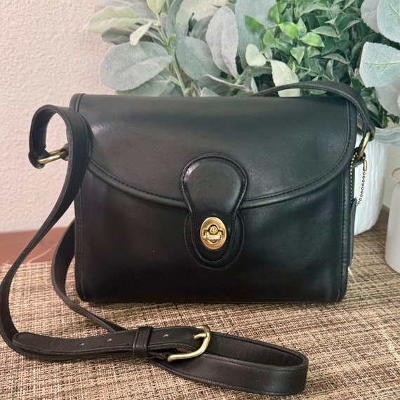 Buy Vintage Coach Black Devon Bag 9908 Online in India Etsy