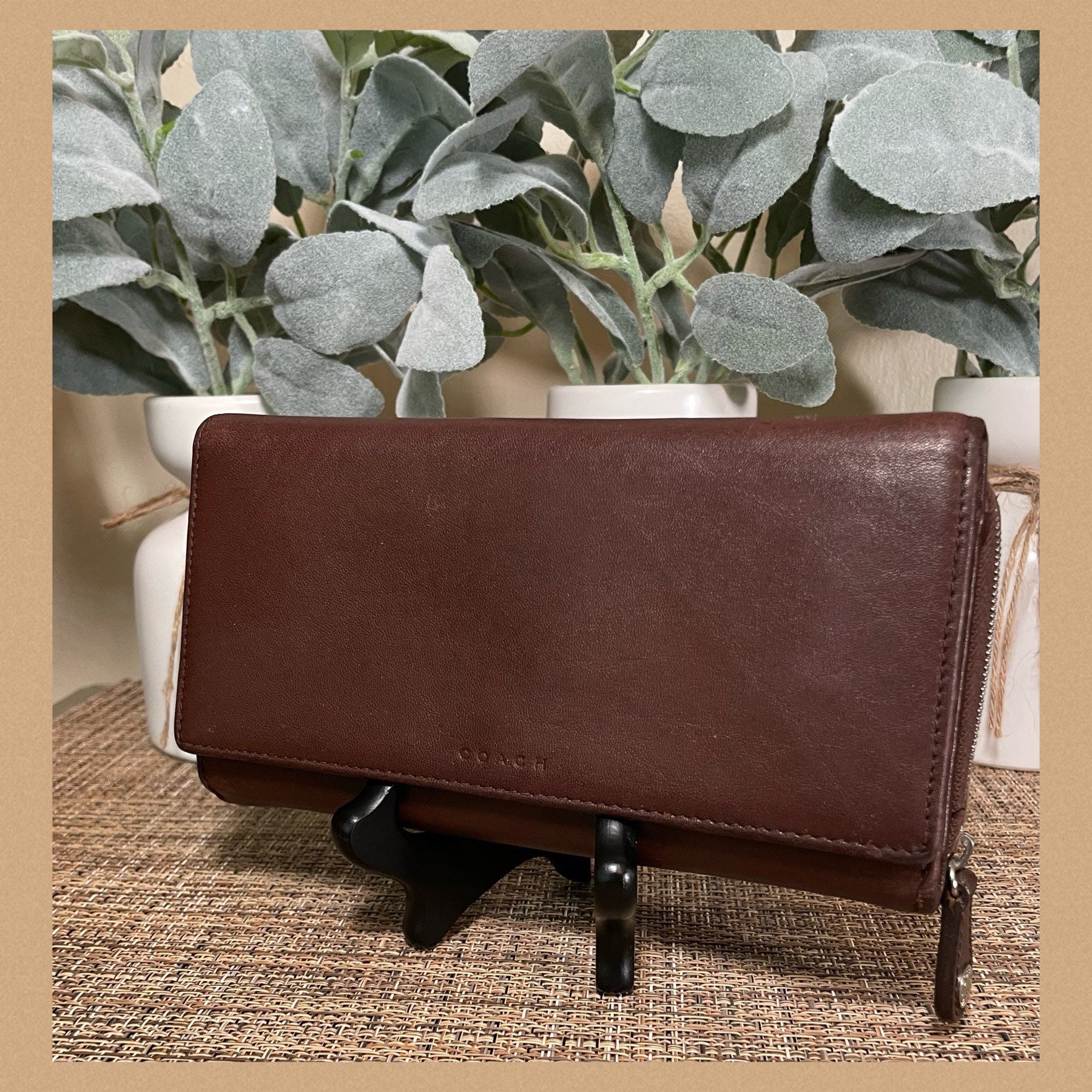 Coach Checkbook - Etsy Coach Checkbook - Etsy