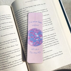 Mirrorball Bookmark | Music | Bookish Merch