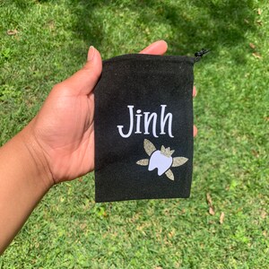 Personalized Tooth Fairy Pouch