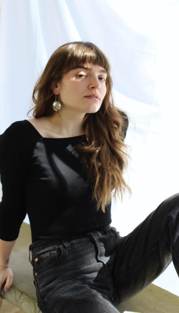 Vintage Statement Threader Earrings - image 3