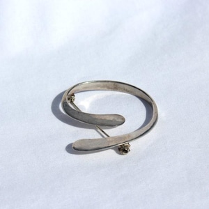Taxco Sterling Silver Modernist Brooch