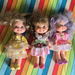 Vintage Mattel Cherry Merry Muffin and friends