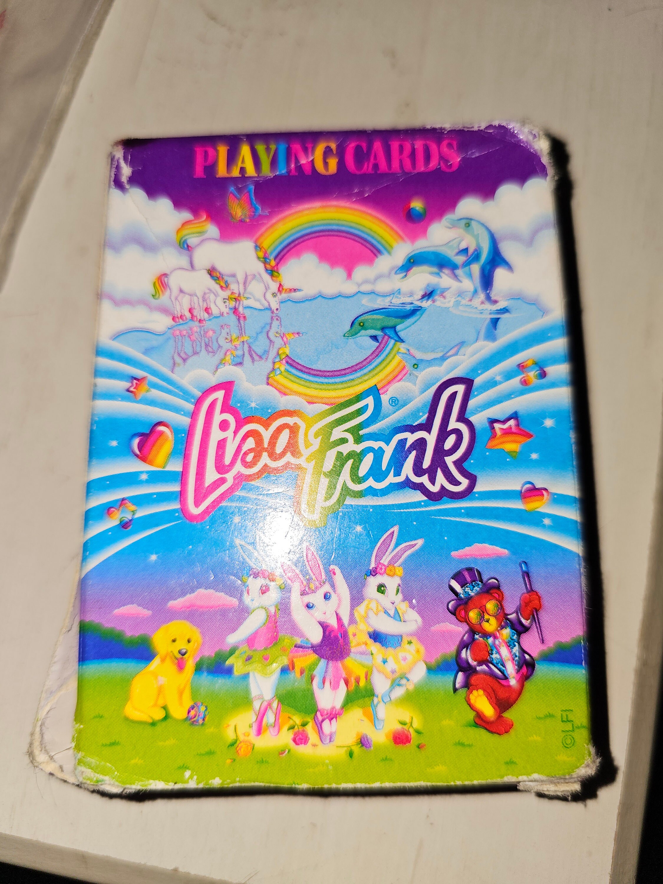 Vintage Set of Lisa Frank Playing Cards - Etsy