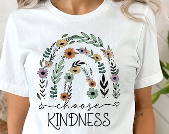 Choose Kindness Shirt, Kindness Shirt, School Counselor Shirt, Teacher Shirts, Teacher Team Shirts, Inspirational Shirt Choose Kindness