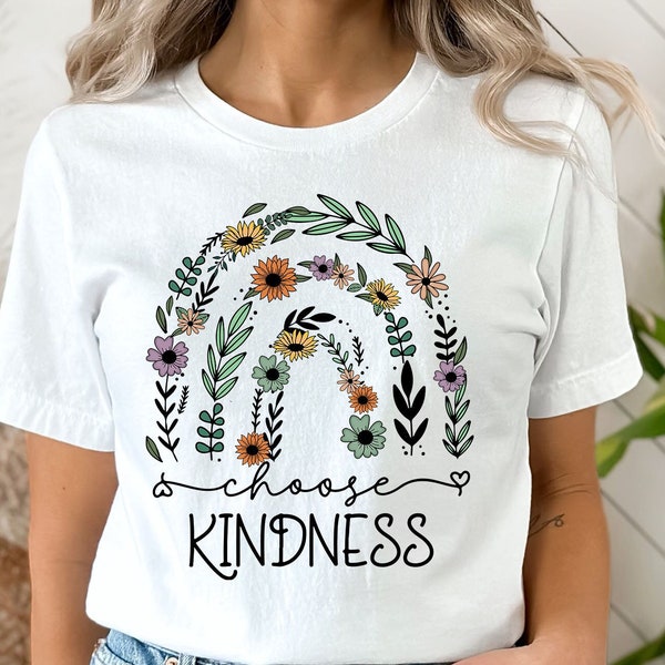 Choose Kindness Shirt, Kindness Shirt, School Counselor Shirt, Teacher Shirts, Teacher Team Shirts, Inspirational Shirt Choose Kindness