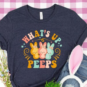 Whats up Peeps Shirt, Lehrer Shirt, Oster Lehrer Shirt, Lehrer T-Shirt, Lehrer T-Shirt, Peeps T-Shirt, Ostern Shirt