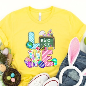 Ostern Lehrer Shirt, Lehrer Sweatshirt, Ostergeschenk für Lehrer, Lehrer T-Shirt, Peeps T-Shirt, Ostern Tag Shirt, Niedliches Ostershirt