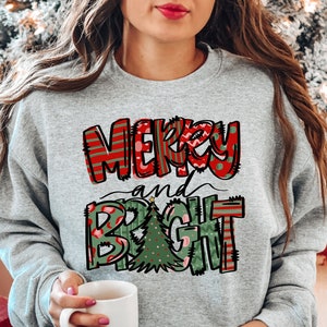 Weihnachts-Sweatshirt, Damen-Weihnachts-Sweatshirt, Weihnachtssweatshirts für Frauen, Weihnachtsfrauen, frohe Weihnachten Sweatshirt