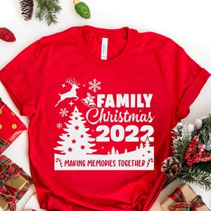 Family Christmas 2022 Shirt, Christmas Shirt, Matching Christmas Santa Shirts, Christmas gift, Christmas Party shirt, Christmas family shirt