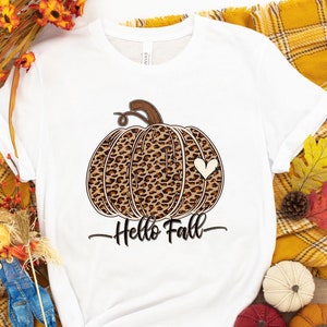 Hello Fall Shirt, Fall Love Shirt, Pumpkin Shirt, Fall Season Pumpkin Shirt, Hello Fall Pumpkin Shirt, Fall Vibes Shirt, Fall Vibes Shirt