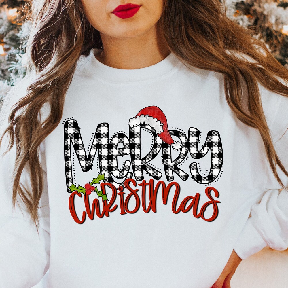 Family Christmas Tee Christmas Sweatshirt, Merry Christmas Sweatshirt, Christmas Shirt For Women, Christmas Crewneck Sweatshirt, Holiday Sweater, Christmas Gift Happy Christmas Gifts For Day Teeshop24H