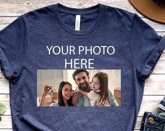 Custom Photo Shirt, Custom Shirt With Photo, Photo Shirt, Custom T-Shirt Graphic, Picture Shirt, Custom Logo Shirt, T-shirt Photo, Photo Tee