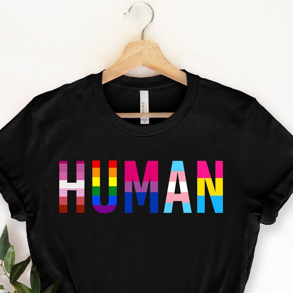 Human Rights Shirt, Equality Shirt, LGBTQ T-shirt, Pride Shirt, LGBTQ Pride Shirt, Human Rights Awareness Shirt, Civil Rights Shirt, Human T