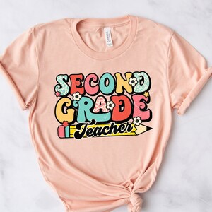 Second Grade Teacher Shirt •2nd Grade Teacher T-Shirt •Cute Second Grade Shirt •Second Grade Teacher Tee •2nd Grade Teacher Shirt