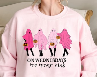 Mean Girls On Wednesdays We Wear Pink Hoodie – Paramount Shop