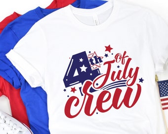 Family 4th Of July, Fourth Of July Crew, Independence Day, 4th Of July Crew, Family Matching Shirt, Patriotic T-Shirt