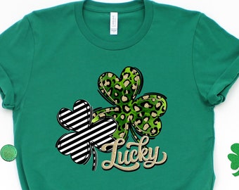Lucky Shamrock Shirt, Shamrock Shirt, Lucky Shirt, St Patricks Day Shirt, Patricks Day Shirt, St Patricks Shirt, Patricks Day Tee, Lucky Tee