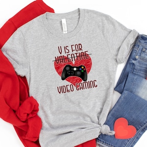 Video Gaming Valentine Shirt,Game Lover Shirt,Love Shirt,kids Valentine Shirt,valentines gift,Video Game Shirt,Boys Valentine Shirt