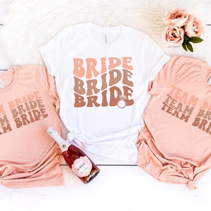 Team Bride Shirts, Bride Shirt, Bachelorette Party Shirts, Bridesmaid Shirts, Bridesmaid Proposal Gift, Bachelorette Shirts, Squad Shirt