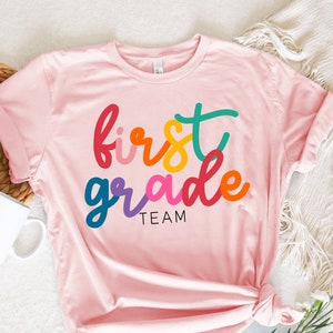 First Grade Team Shirt, First Grade Shirt, Back To School Shirt, First Day Of School Shirt, First Grade Teacher Shirt, Kindergarten Shirt