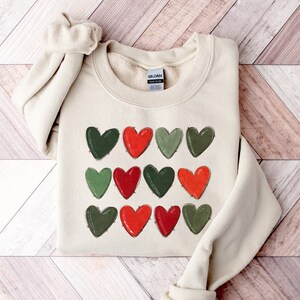 Christmas vacation heart sweater on sale