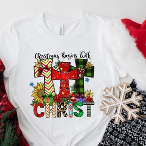 Christmas Gifts, Merry Christmas Shirt, Leopard Christmas Shirt For Women, Religious Christmas T-shirt, Cross Shirt, Christmas Gift For Mom
