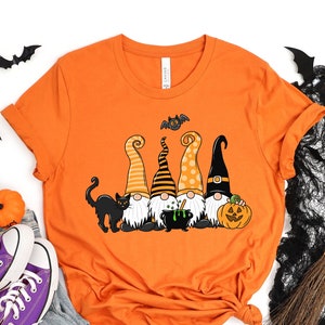 Camisa de Gnomos de Halloween, Camisa de Halloween, Camiseta de Gnomos de Halloween, Camisa Divertida de Halloween, Camiseta de Gnomo de Halloween, Camiseta de Halloween