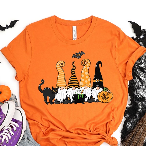 Halloween Gnomes Shirt, Halloween Shirt, Halloween Gnomes T-Shirt, Halloween Funny Shirt, Halloween Gnome Tee, Halloween t-shirt