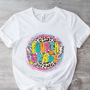 Fourth Grade Rainbow Shirt, 4th Grade Squad Shirt, Fourth Grade Squad Shirt, 4th Grade Shirt, Fourth Grade Shirt