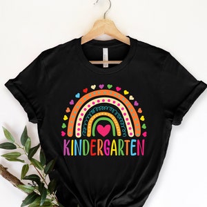 Hello Kindergarten Grade Shirt, Kindergarten Teacher Shirt, Gift for Teachers, Teacher Shirt, Kindergarten Teacher, Back to School Shirt
