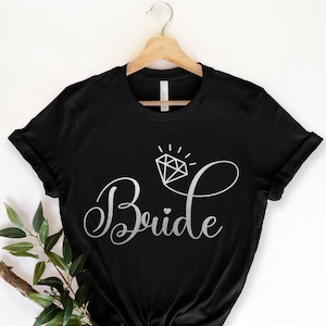 Bride Shirt, Bride to Be, Engagement Shirt, Honeymoon Shirt, Bridal Gift, Wedding Tee, Bridal Shower Gift, Bride Tshirt, Future Mrs