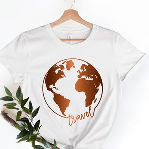 Traveler Gift, Travel Shirt, Vacation Shirt, Travel Lover, World Map Shirt, Airplane Mode Shirt, Exchange Student, Wanderlust, Adventure Tee