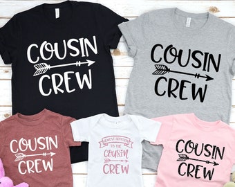 Cousin Crew T-shirt, Matching Cousin Shirts, Family Cousin Gifts, Matching Cousin Shirt, Cousin Crew Tshirts, Cousin Crew Shirts