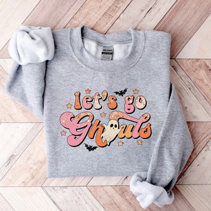 Lets Go Ghouls Shirt, Halloween Shirt,Retro Fall Tee,2022 Halloween Sweatshirt, Ghost Shirt,Spooky Season Tee
