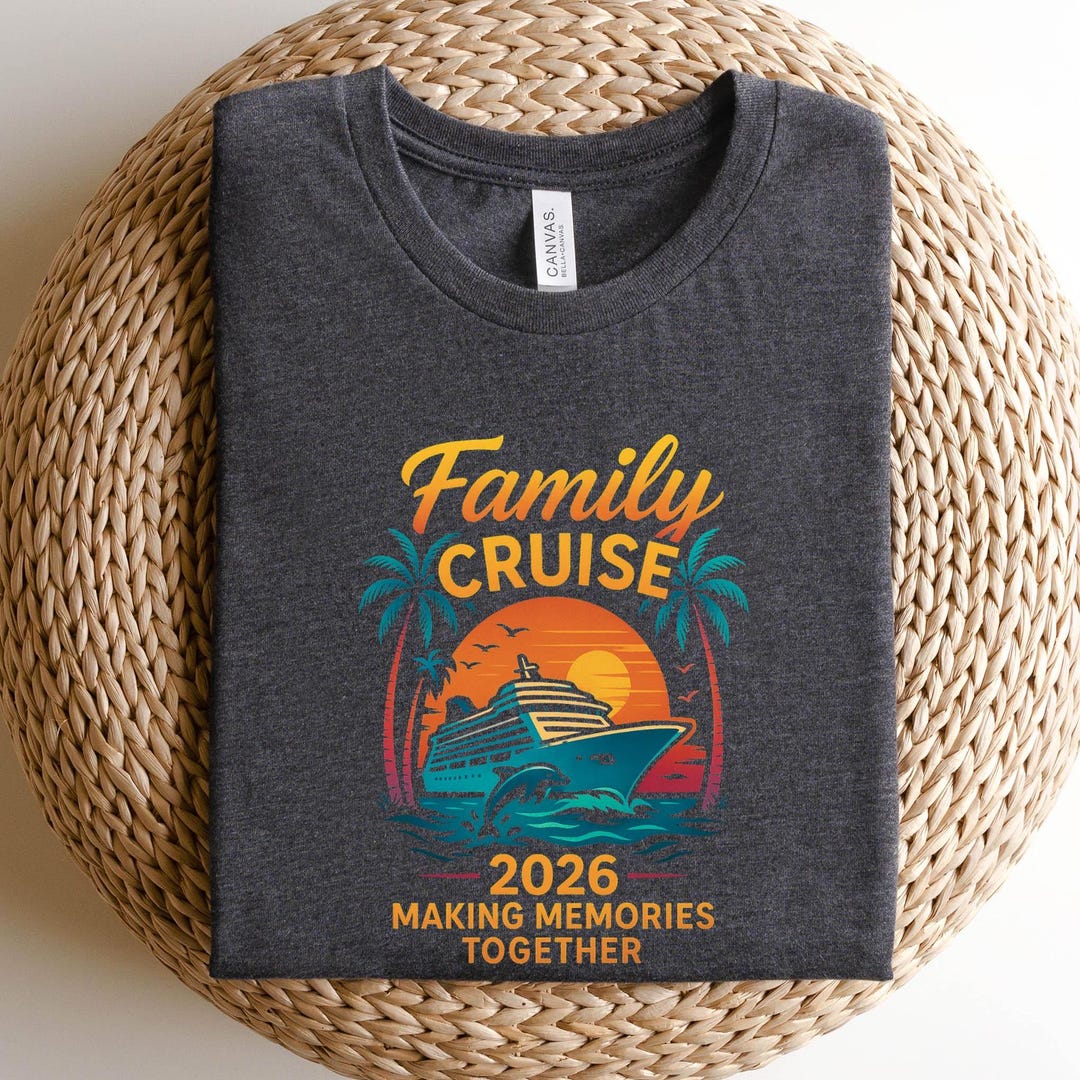 Family Cruise 2026 Shirt – Making Memories Together Tee, Vacation ...