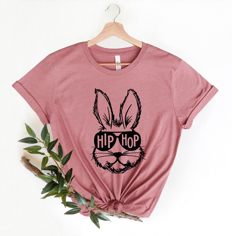 Hip Hop Easter Day Shirt, Easter Gift for toddler Kids Easter Shirt, Easter Day Shirt, Bunny Shirt, Hip Hop Easter Shirt, Hip Hop kids shirt image 2