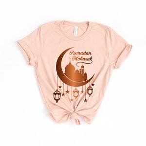 Maglietta EID Mubarak, maglietta musulmana, regalo Ramadan, maglietta Ramadan Mubarak, camicie islamiche, maglietta per bambini musulmani, maglietta Ramadan Kareem immagine 4