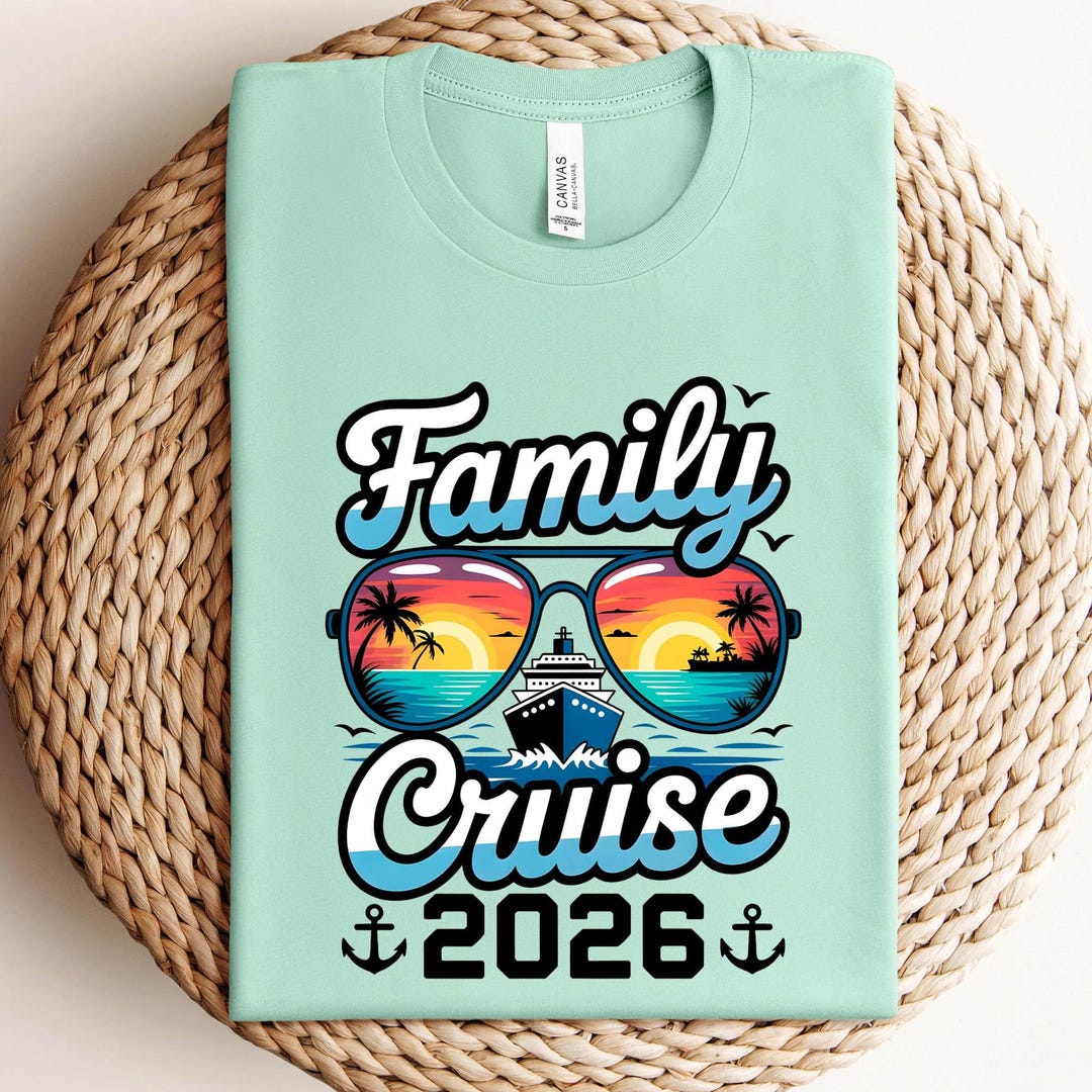 Family Cruise 2026 Shirt – Making Memories Together Tee, Custom Cruise ...