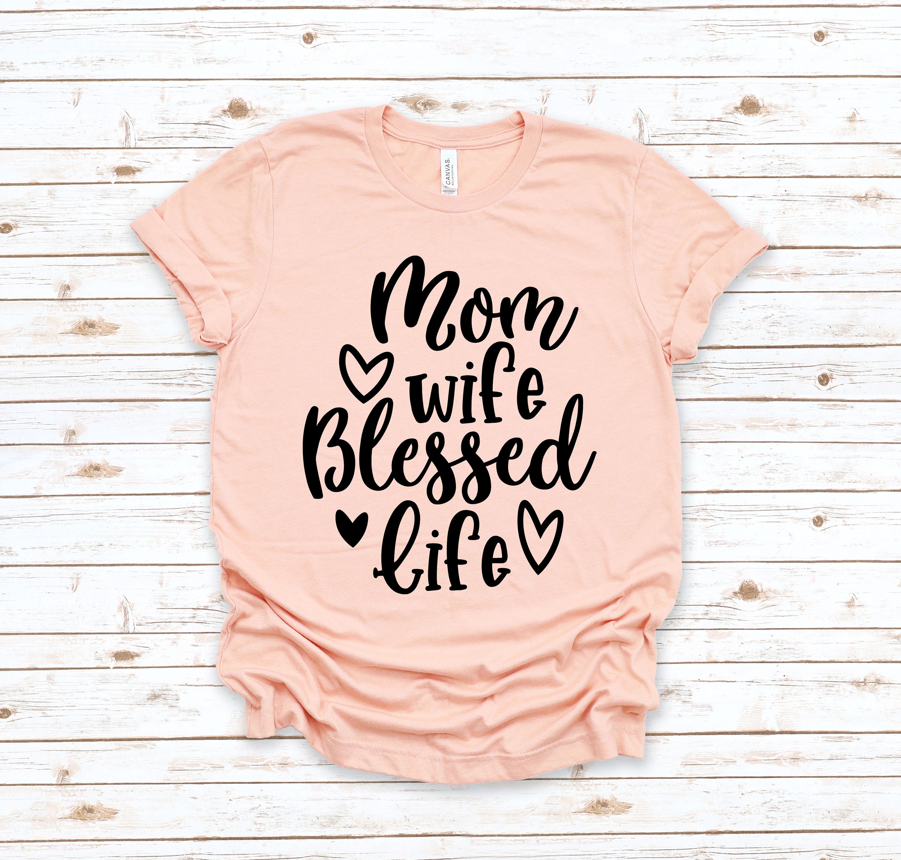 Watermelon Mama Shirt - Women's Blessed Mom Short Sleeve Tee, Wine Red