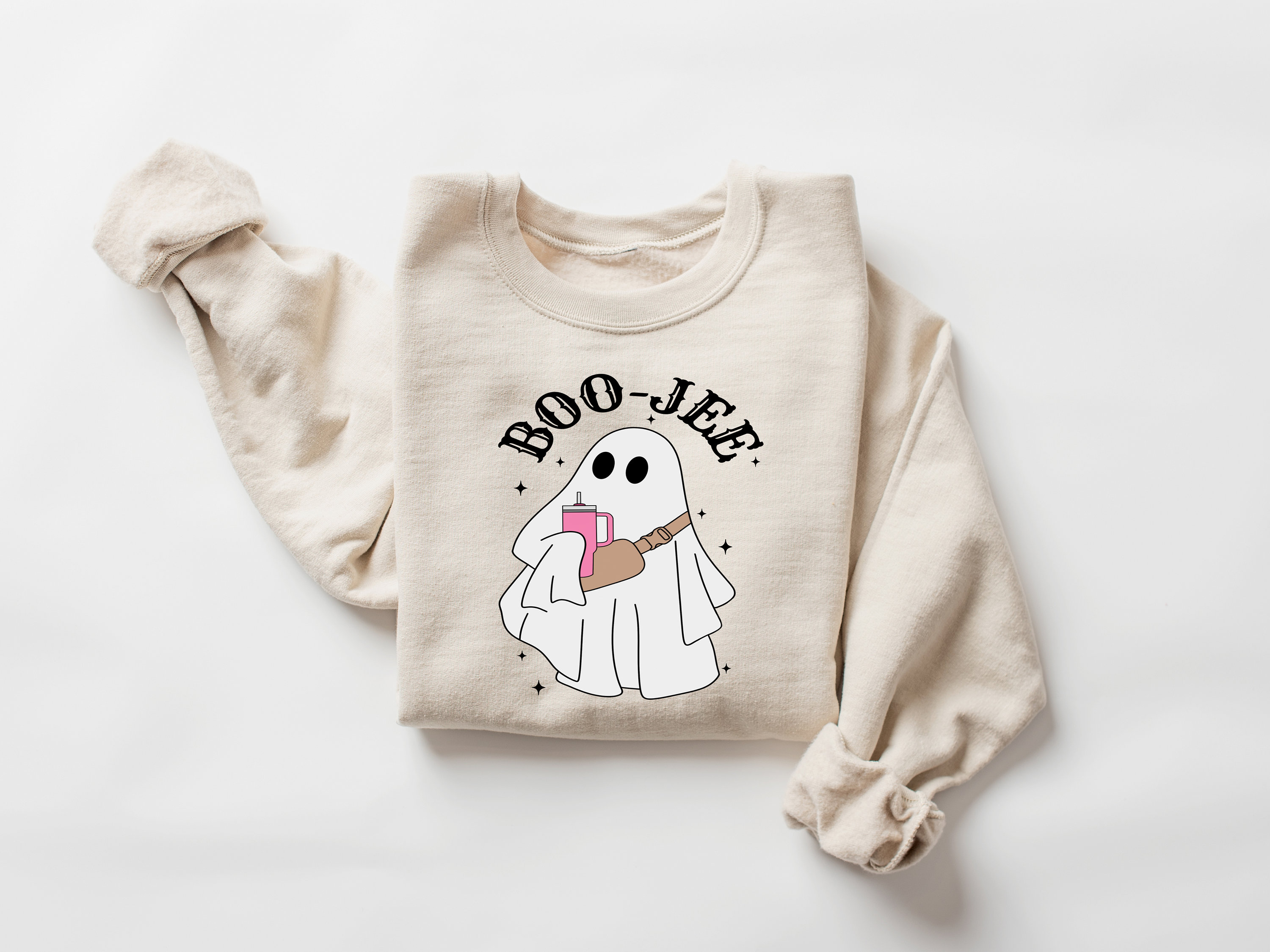 Halloween Ghost Sweatshirt, Boo Jee Shirt, Boo Shirt, Spooky Ghost Hoodie, Spooky Season Ghost Sweater, Spooky Vibes Shirt, Halloween Gifts