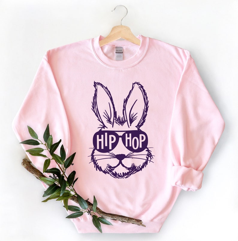 Hip Hop Easter Day Shirt, Easter Gift for toddler Kids Easter Shirt, Easter Day Shirt, Bunny Shirt, Hip Hop Easter Shirt, Hip Hop kids shirt image 3