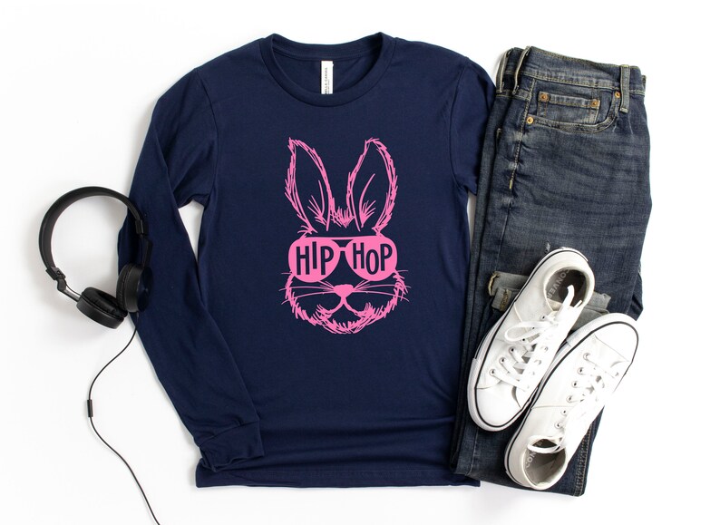 Hip Hop Easter Day Shirt, Easter Gift for toddler Kids Easter Shirt, Easter Day Shirt, Bunny Shirt, Hip Hop Easter Shirt, Hip Hop kids shirt image 4