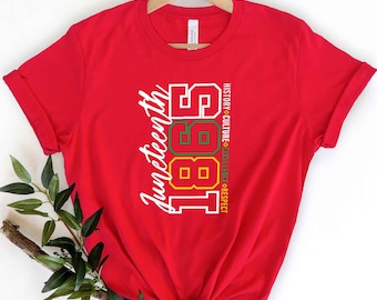 Juneteenth 1865 Shirt,Black History Month Shirt, Melanin Shirts, Black Lives Matter Shirt, Heritage Tee,Freedom Shirt,African American Shirt