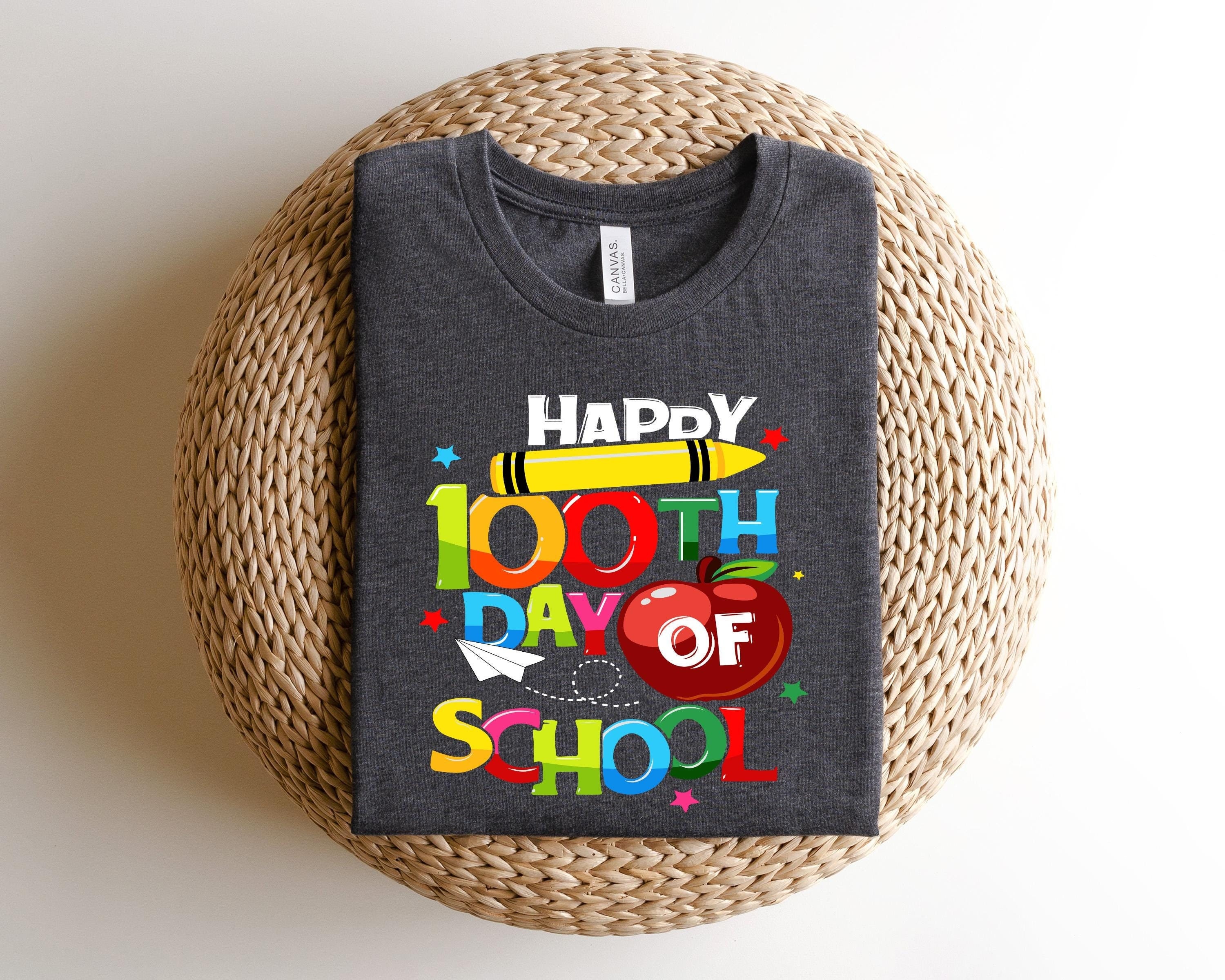 100 Days of School Shirt, 100 Day Shirt, 100th Day Of School Celebration, Student Shirt,Back to School Shirt, Gift For Teacher