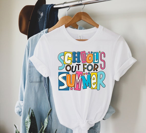 Schools Out For Summer Shirt, Last Day of School, End Of School Year, Goodbye School, Teacher Off Duty, Teacher Mode Tee, Teacher Summer Tee