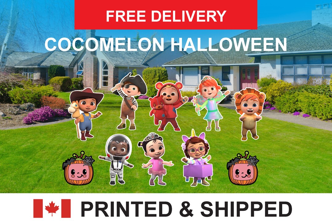 Halloween Sign Set / Halloween Lawn Cutout Etsy