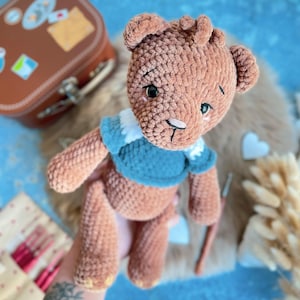 Crochet Pattern Bear – Amigurumi PDF – Crochet Pattern Bear Lian DE/EN