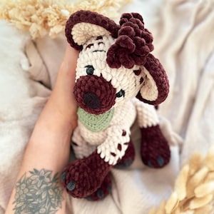 Haakpatroon Hyena – Amigurumi PDF – Haakpatroon Hyena Hardy DE/EN