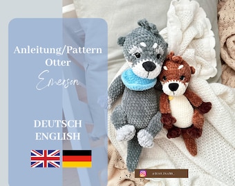 Crochet pattern Otter Emerson (Available: German/English) *Amigurumi*